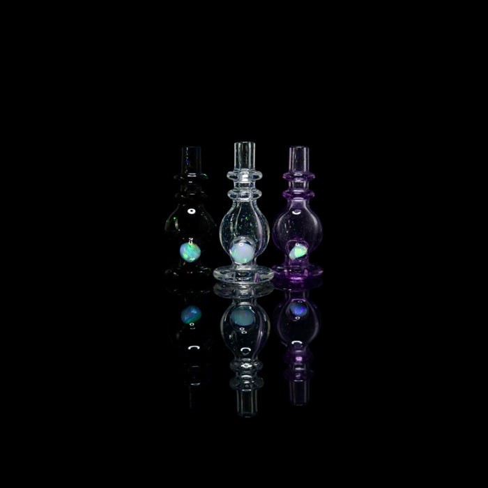 3DXL Crushed Opal Joysticks by Charlie Shaw Glass