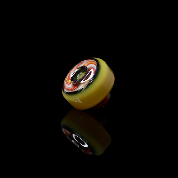 Skate Wheel Tower Caps by Jworth Glass