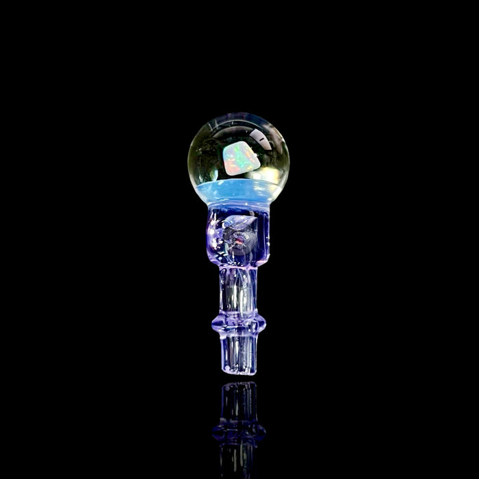 Opal Marble Joystick Cap for Puffco Peak Pro by Tokr Glass